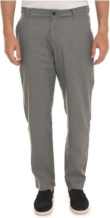 HUGO BOSS Sanderson-L-3 Broek - Heren - Chinos - Grijs - W32 - Katoen - Broeken