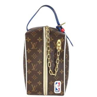 Louis Vuitton Pre-owned Mini Bags, male, Brown, Size: ONE SIZE Pre-owned Monogram Clutch Bag