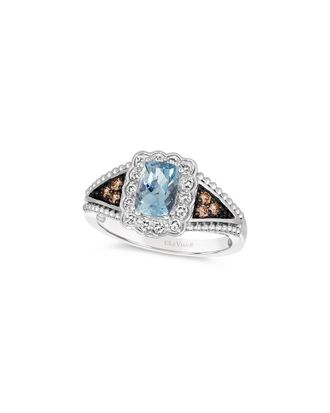 Le Vian Sea Blue Aquamarine 14K 1.04 ct. tw. Diamond & Aquamarine Ring