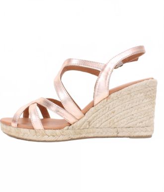 Eric Michael Womens Lindsey Wedge Sandal In Copper