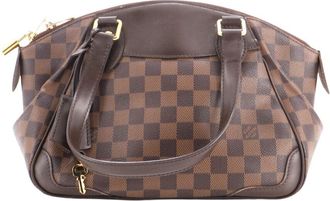 Louis Vuitton Brown Damier Verona Pm (Authentic Pre-Loved)
