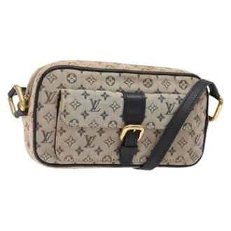Louis Vuitton Tweedehands Canvas Louis Vuitton tassen - Dames - Pre-owned - Blauw - Maat: ONE Size Leer