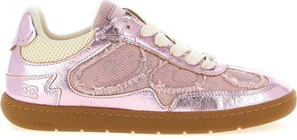 Ganni Multicolor Polyethylene Low Top Womens Sneakers