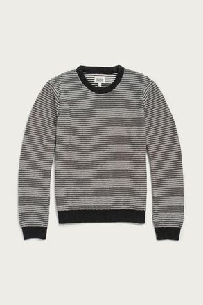 Bridge & Burn Ansel Sweater in Charcoal Stripe at Nordstrom, Size Xx-Large