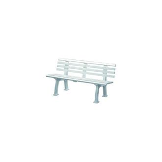 Blome Banco Para Parques De Pl&aacute;stico Con 9 Listones Anchura 1500 Mm