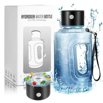 OEM Generatore Di Acqua Idrogenata, Bottiglia Di Acqua Idrogenata Usb Da 1500 Ml, Generatore Di Ioni Portatile, Un Regalo Ideale Per La Casa O LUfficio