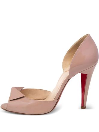 Christian Louboutin 105 mm DOrsay pumps - Beige