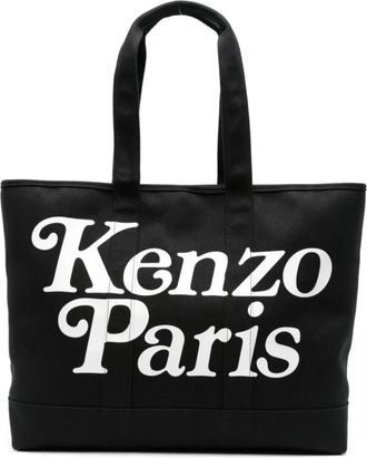 Kenzo Tote Bag - Dames - Shoppers - Zwart - ONE Size - Katoen - Tassen