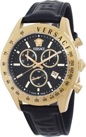 Versace Chrono Master Quartz Black Dial Mens Watch VE8R00224