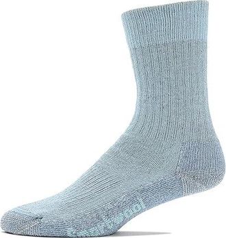 Smartwool Hike Classic Edition Full Cushion Second Cut Crew Socks Crew Cut Socks Shoes Serene Blue : LG (US Mens Shoe 9-11.5 - Womens Shoe 10-12.5)