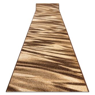 RugsX Rugsx - Alfombra De Pasillo Karmel Fryz - Arabica Marr&oacute;n 100 Cm Brown 100x1050 Cm