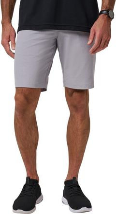 Travis Mathew Beck 2.0 Performance Shorts in Heather Sleet at Nordstrom, Size 42