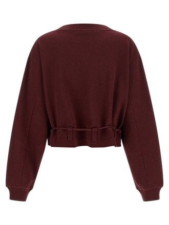 Dries Van Noten Sweatshirt - burgundy