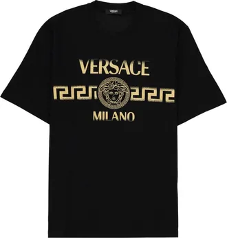 Versace T Shirt With Logo