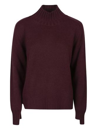Canessa high-neck cashmere sweater - women - Cashmere - 1 - Red