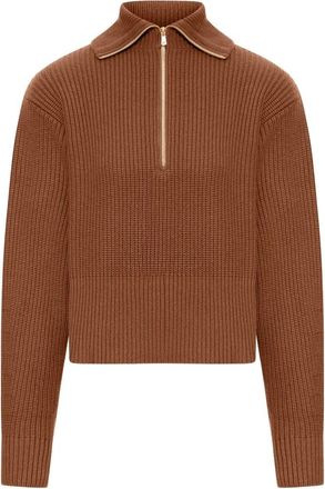Max Mara Nadar Half Zip Sweater