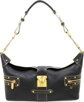 Louis Vuitton Pre-owned Vintage Schoudertas - Dames - Vintage Schoudertas - Zwart - ONE Size - Leer - Vintage