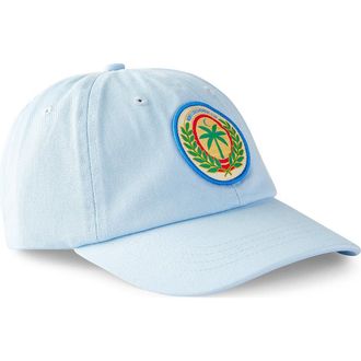 Cotton On Mens Strap Back Dad Hat in Powder Blue Members Club at Nordstrom