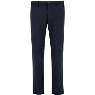 Berwick 1707 Chinos, male, Blue, 2XL, Elegant Chinos for Men