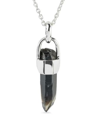 Parts Of Four sterling silver Talisman Smoky Quartz necklace - Nero