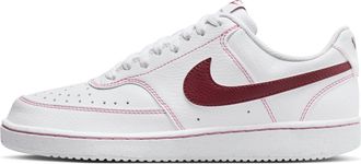 Nike (WMNS) Nike Court Vision Low Next Nature Canvas White Team Red IO9552-100