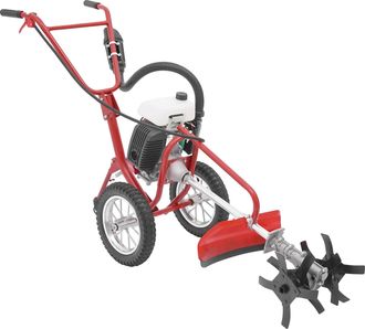OEM Cultivador De Gasolina, Motor De 4 Cv, Construcci&oacute;n De Acero Resistente, Rojo Y Negro