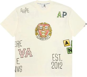 Aape By A Bathing Ape cotton T-shirt - men - Cotton - S - White