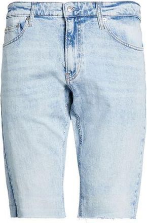 Calvin Klein BOTTOMWEAR - Denim shorts on YOOX.COM