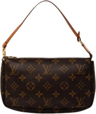 Louis Vuitton Pre-owned Shoulder Bags, female, Brown, Size: ONE SIZE Pre-owned Pochette Accessoires