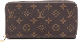 Louis Vuitton Canvas portemonnee met monogram - Bruin