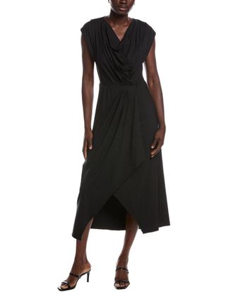 HUGO BOSS BOSS Hugo Boss Elena Pleated Midi Dress