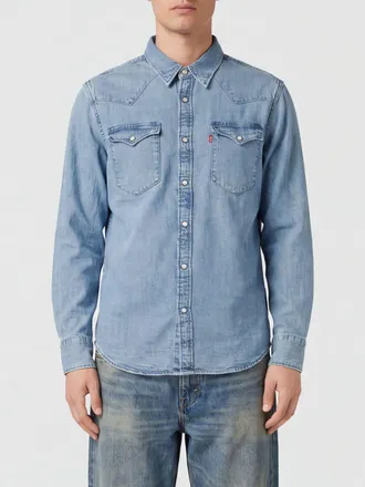 Levi's Camicia Barstow a maniche lunghe in denim di cotone