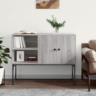 vidaXL Vidaxl - Aparador De Madera De Ingenier&iacute;a Gris Sonoma 100x40x79,5 Cm
