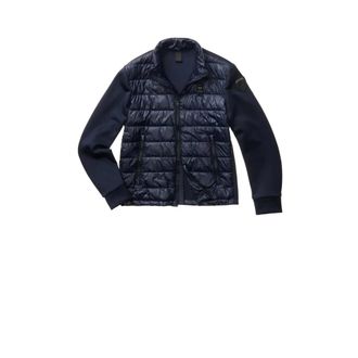 Blauer Hebron Scuba Sleeves Jacket - Heren - Winterjassen - Blauw - S - Polyester - Jassen
