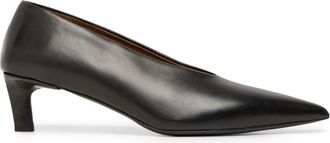 Marsèll Acuelo heeled leather pumps - women - Calf Leather/Calf Leather/Calf Leather - 37.5 - Black