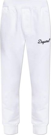 Dsquared2 Broeken - Dames - Sweatpants - Wit - S - Broeken