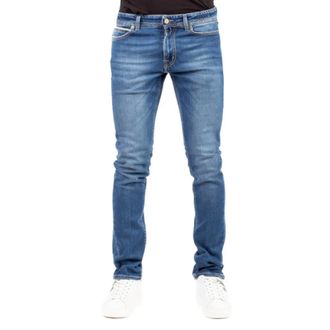 BRIGLIA 1949 Heren, Jeans, Blauw, Maat: XL Katoen