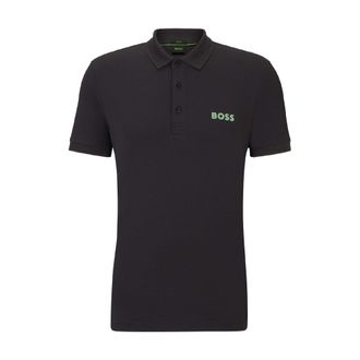 HUGO BOSS Heren Paule 4 Slim Poloshirt (Houtskool)