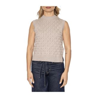 Levi's Dames, Truien, Beige, Maat: L