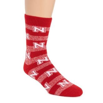 Muk Luks Gameday Terry Loop Socks in Nebraska at Nordstrom