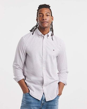 Tommy Jeans Tommy Hilfiger Check Shirt - Red