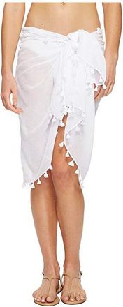 Seafolly Cotton Gauze Sarong Womens Swimwear White