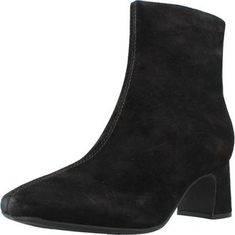 Clarks Fernie Zip - Dames - Laarzen met Hak - Zwart - 38 EU - Leer - Schoenen