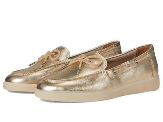 Naturalizer Keelboat Womens Shoes Soft Gold Leather : 10.5 M (B), Leather/Suede