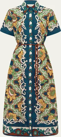 Alemais Liana Midi Shirtdress