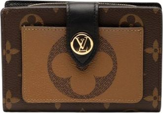 Louis Vuitton Pre-owned Wallets, female, Brown, Size: ONE SIZE Pre-owned Canvas Wallet