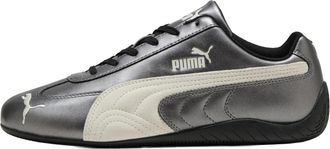 Puma Speedcat Metallic - Dames - Sneakers - Grijs - 38 1/2 EU - Leer - Schoenen