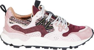 Flower Mountain Yamano 3 Woolen Knit Suede-Blend Layered Sneakers