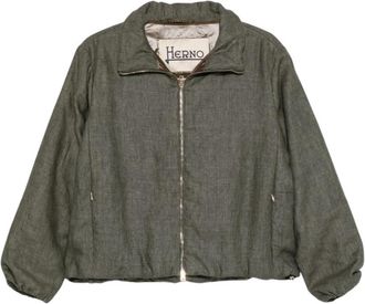 Herno Bomberjack - Dames - Bomber jackets - Groen - L - Jassen