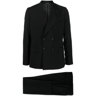 Eraldo Peak-lapel Wool Double-breasted Suit
